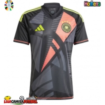 Camisa de Futebol Alemanha Goleiro Equipamento Principal Europeu 2024 Manga Curta